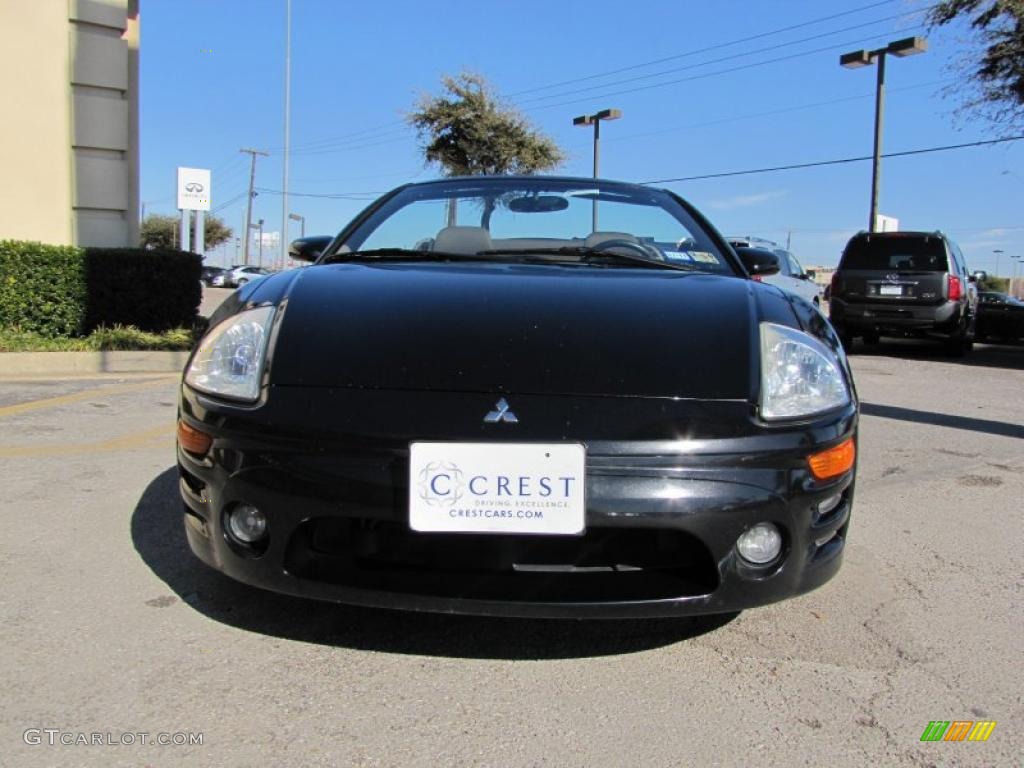 2003 Eclipse Spyder GTS - Kalapana Black / Sand Blast photo #2