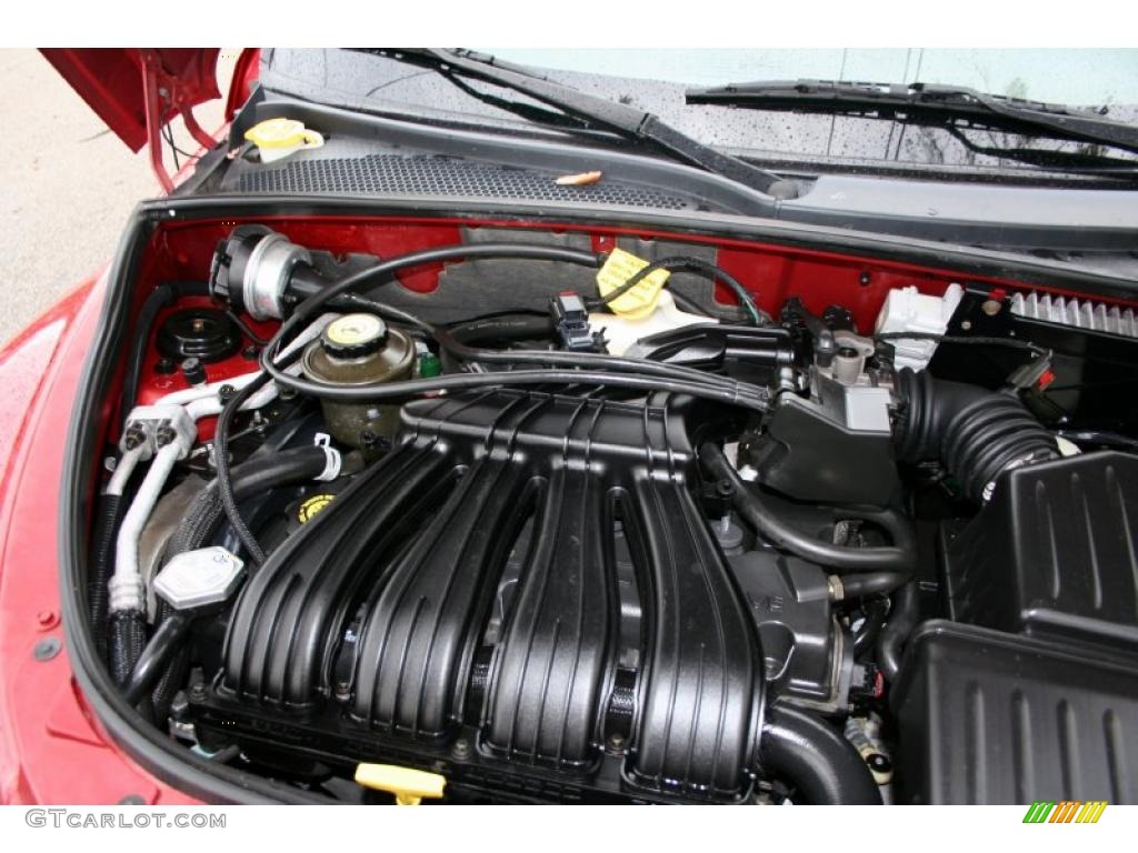 2002 Chrysler PT Cruiser Touring 2.4 Liter DOHC 16V 4 Cylinder Engine Photo #43622400