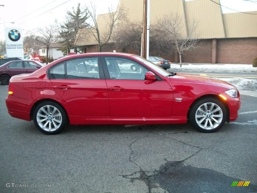 2011 3 Series 328i xDrive Sedan - Crimson Red / Black Dakota Leather photo #4