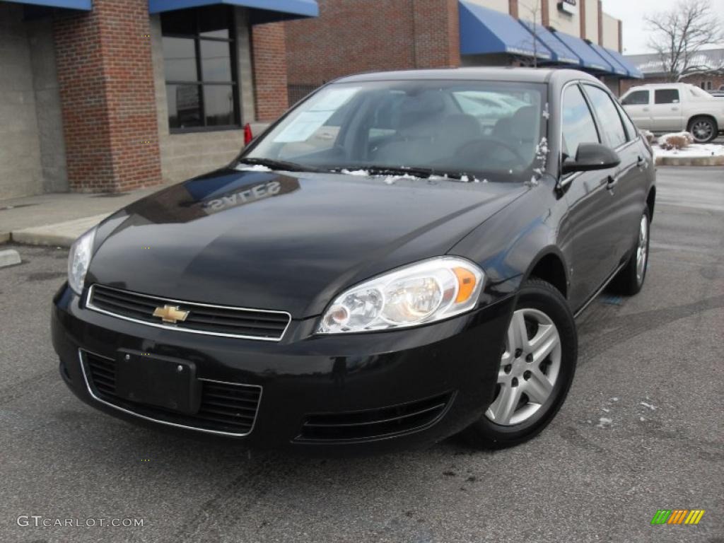 2008 Impala LS - Black / Gray photo #2