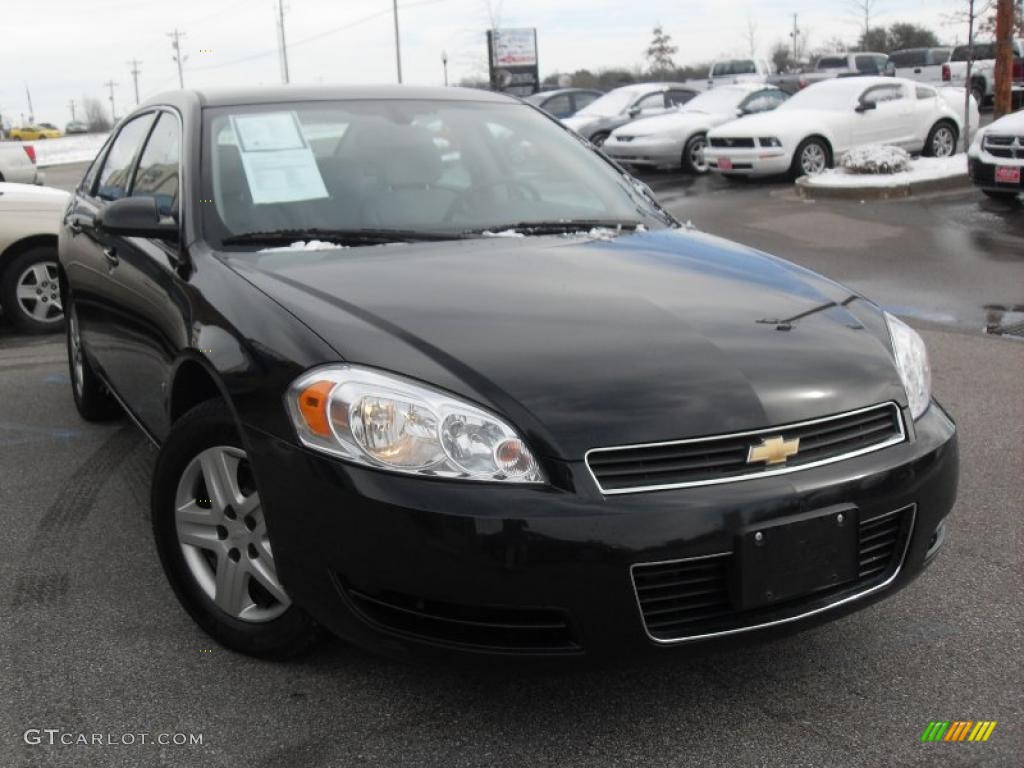 2008 Impala LS - Black / Gray photo #4