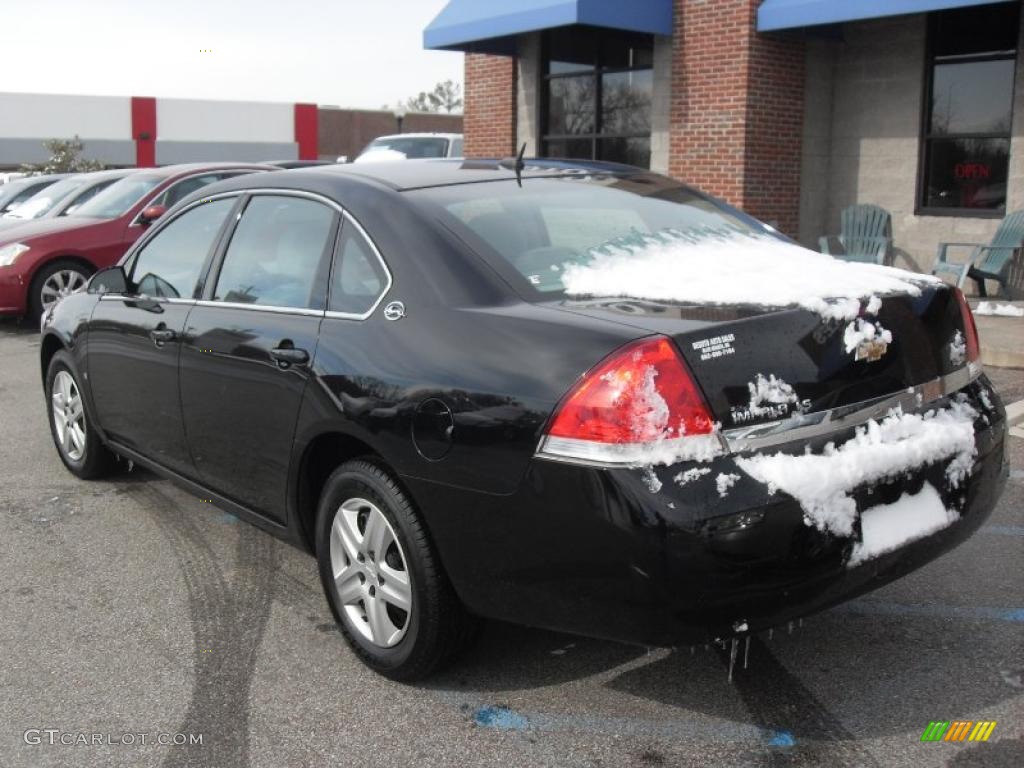 2008 Impala LS - Black / Gray photo #8
