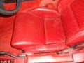 Carmine Red Interior Photo for 1985 Chevrolet Corvette #43625520