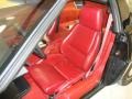 Carmine Red Interior Photo for 1985 Chevrolet Corvette #43625532
