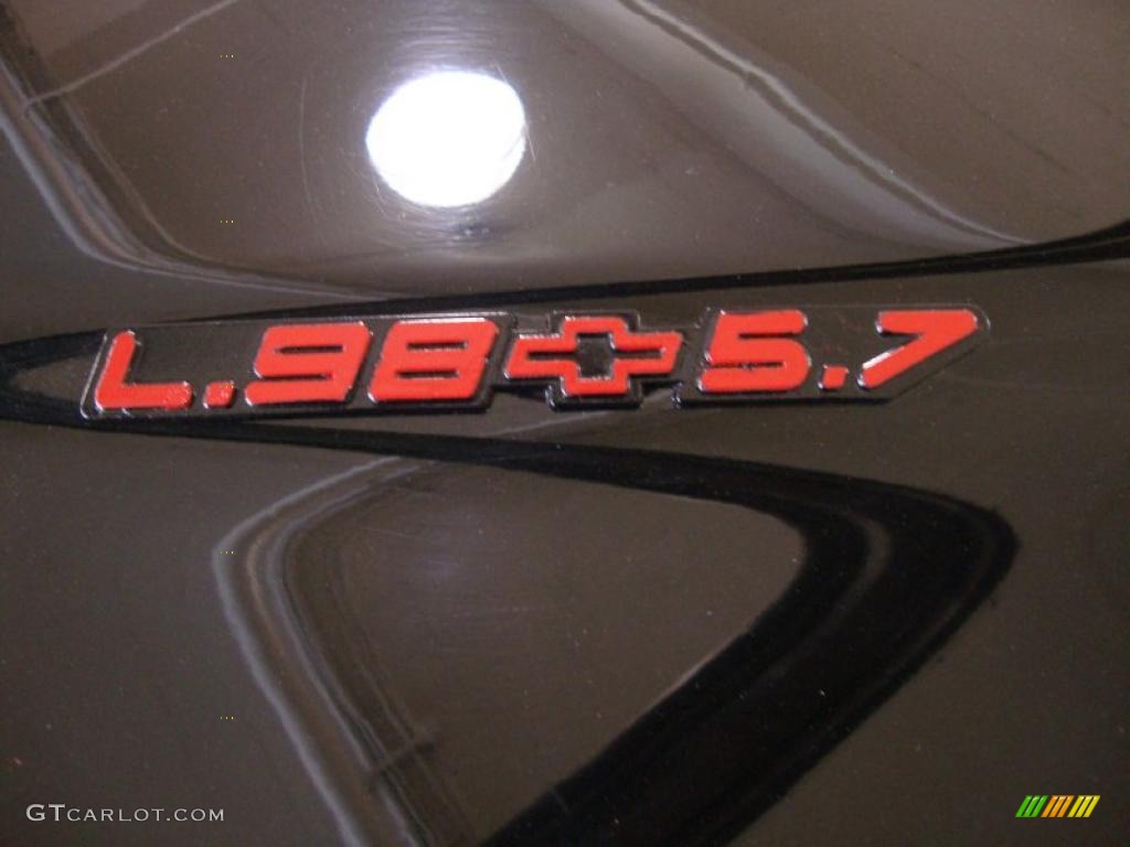 1985 Corvette Coupe - Black / Carmine Red photo #27