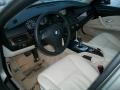 Beige Prime Interior Photo for 2008 BMW 5 Series #43625901