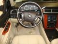 Light Cashmere/Ebony 2008 Chevrolet Tahoe Hybrid 4x4 Steering Wheel
