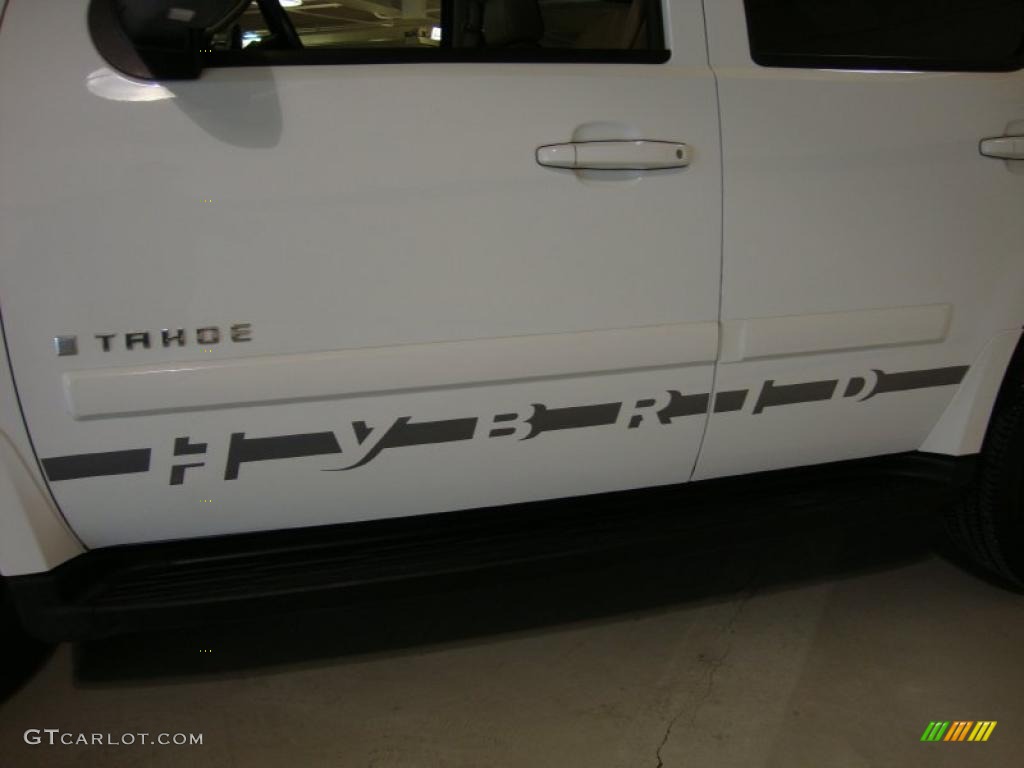 2008 Chevrolet Tahoe Hybrid 4x4 Marks and Logos Photo #43626106