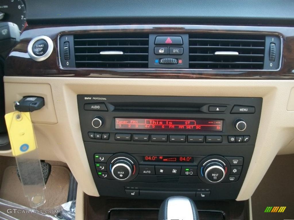 2008 3 Series 335i Sedan - Monaco Blue Metallic / Beige photo #19