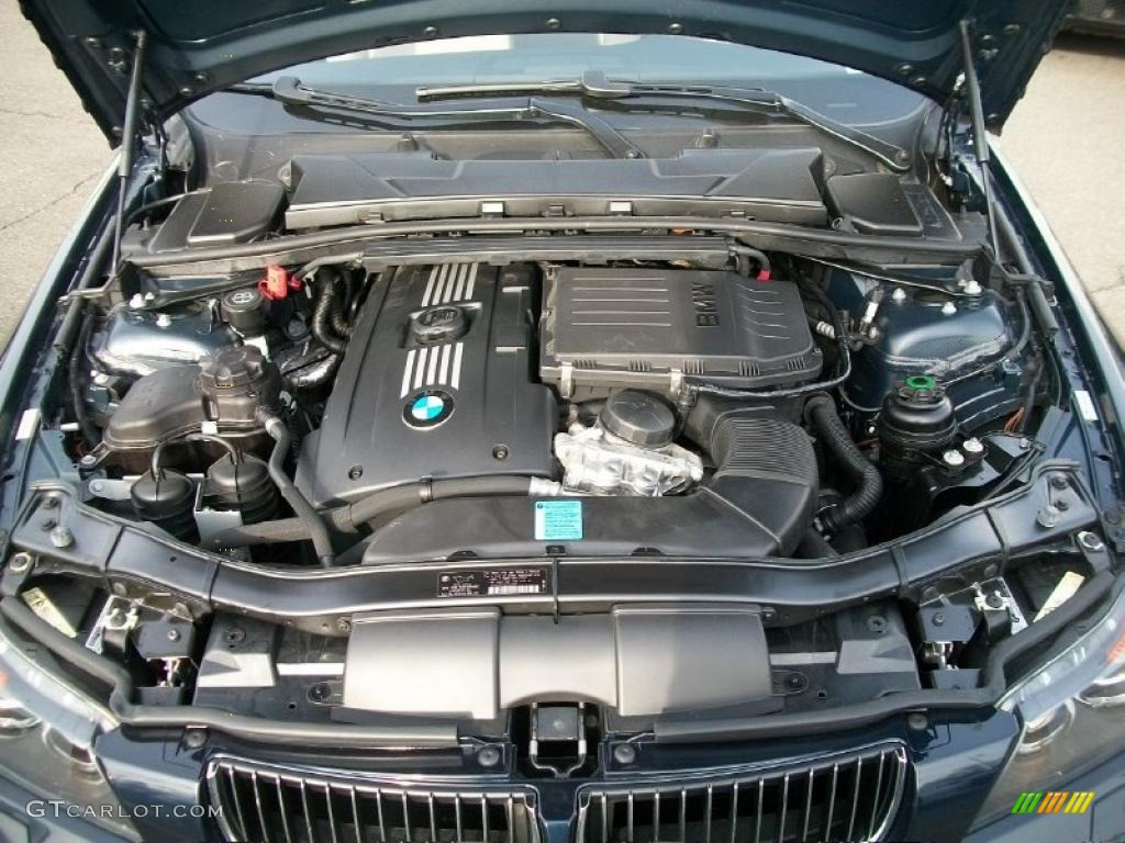 2008 3 Series 335i Sedan - Monaco Blue Metallic / Beige photo #31