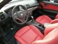 Coral Red Boston Leather Prime Interior Photo for 2010 BMW 1 Series #43628060