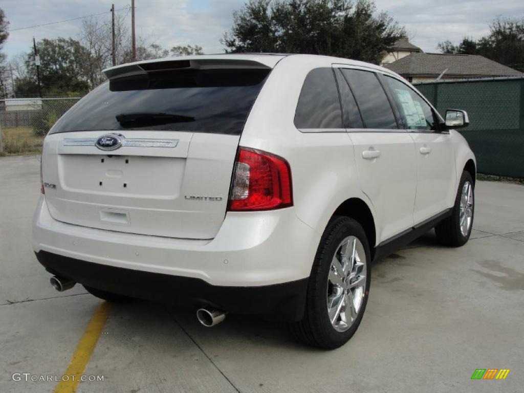 White Platinum Tri-Coat 2011 Ford Edge Limited Exterior Photo #43631332
