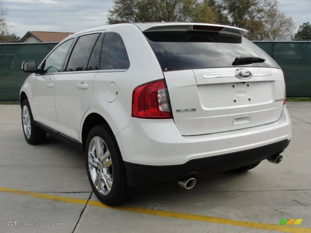 White Platinum Tri-Coat 2011 Ford Edge Limited Exterior Photo #43631360