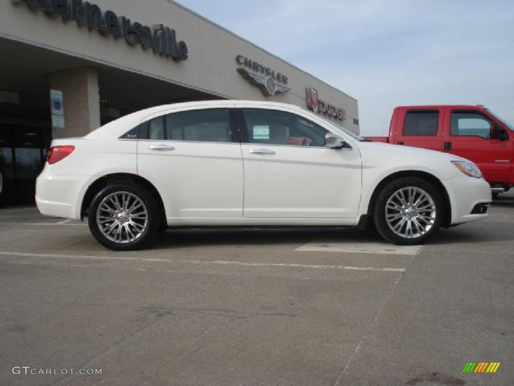 Stone White 2011 Chrysler 200 Limited Exterior Photo #43635292