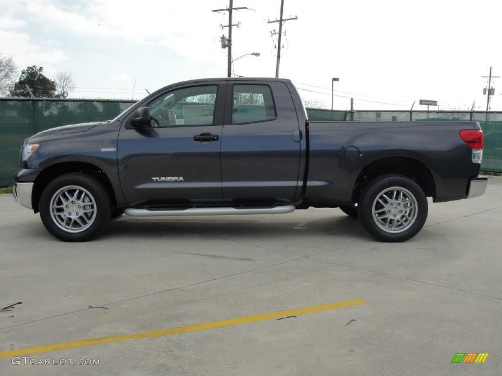 Magnetic Gray Metallic 2011 Toyota Tundra Texas Edition Double Cab Exterior Photo #43637180