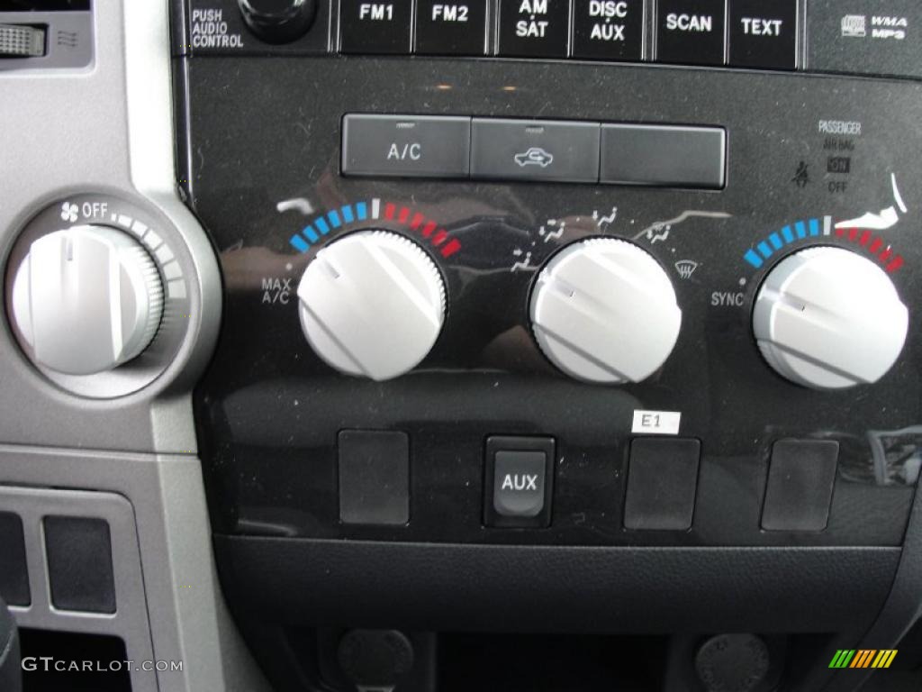 2011 Toyota Tundra Texas Edition Double Cab Controls Photo #43637344