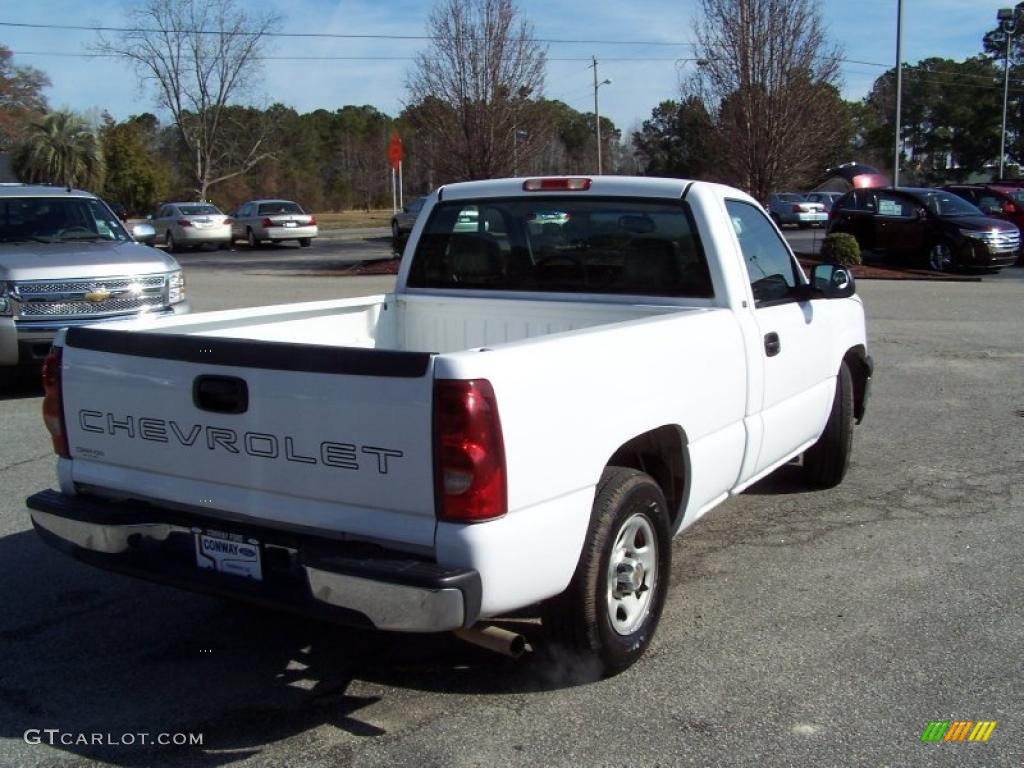 2003 Silverado 1500 Regular Cab - Summit White / Dark Charcoal photo #5