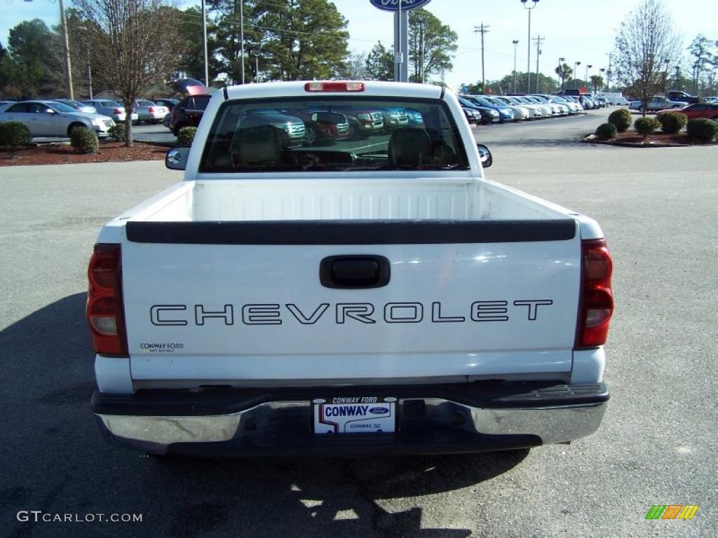 2003 Silverado 1500 Regular Cab - Summit White / Dark Charcoal photo #6