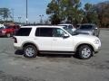 2010 White Suede Ford Explorer Eddie Bauer  photo #4