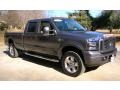 2006 Dark Shadow Grey Metallic Ford F350 Super Duty Harley Davidson Crew Cab 4x4  photo #2