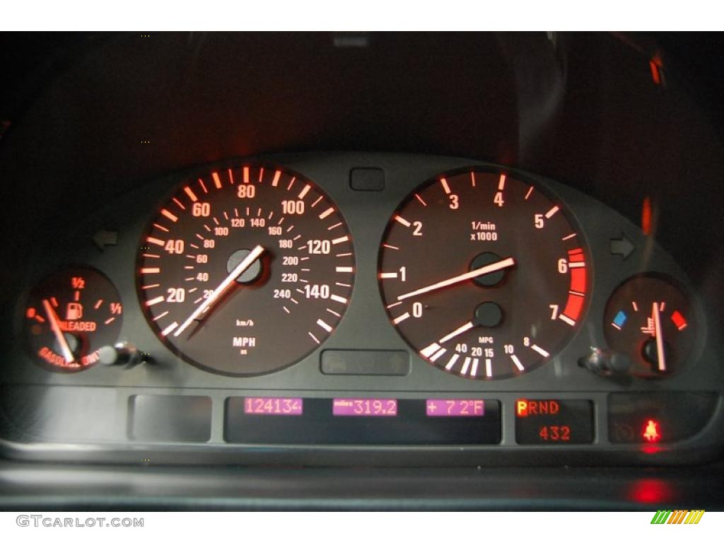 2000 BMW 7 Series 740iL Sedan Gauges Photo #43645849