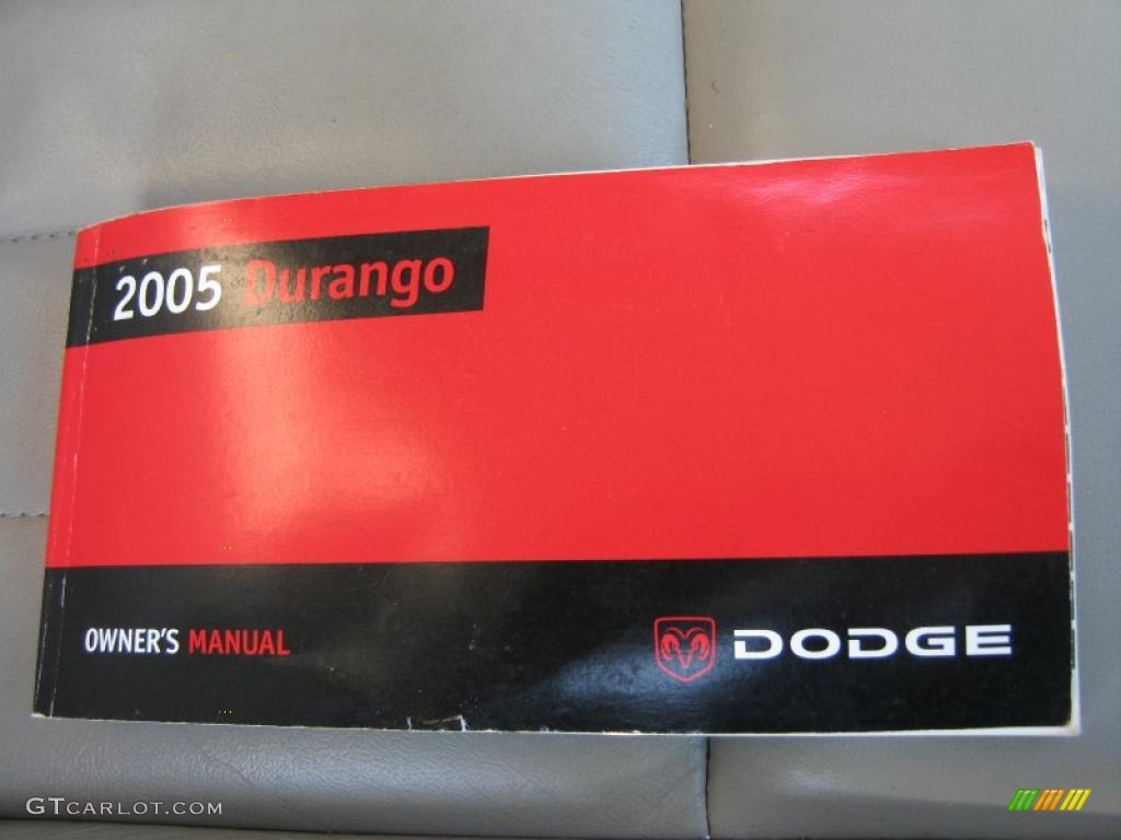 2005 Durango Limited 4x4 - Deep Molten Red Pearl / Khaki photo #21
