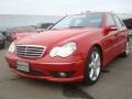 2007 Mars Red Mercedes-Benz C 230 Sport  photo #1