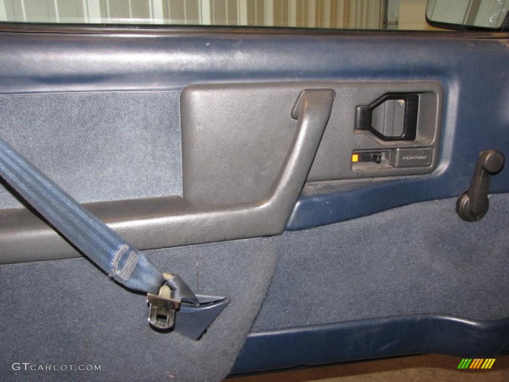 1989 Grand Am LE Coupe - Sapphire Blue / Blue photo #6