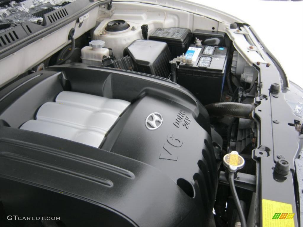 2003 Hyundai Santa Fe LX 2.7 Liter DOHC 24-Valve V6 Engine Photo #43654699
