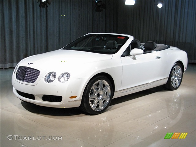 2009 Continental GTC Mulliner - Glacier White / Beluga photo #1