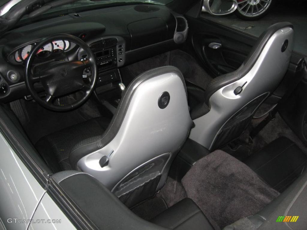 1999 911 Carrera Cabriolet - Arctic Silver Metallic / Black photo #17