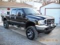 2003 Black Ford F250 Super Duty Lariat Crew Cab 4x4  photo #4