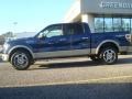 2010 Dark Blue Pearl Metallic Ford F150 Lariat SuperCrew 4x4  photo #3