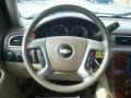 2009 Chevrolet Silverado 3500HD Dark Cashmere/Light Cashmere Interior Steering Wheel Photo