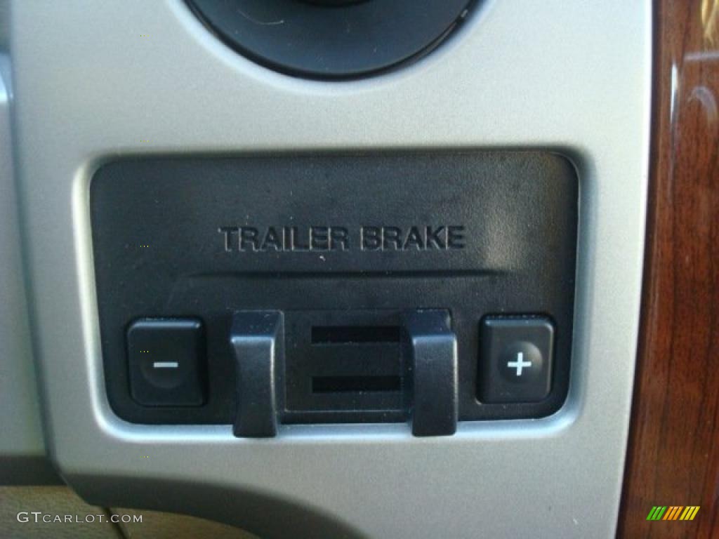 2010 F150 Lariat SuperCrew 4x4 - Dark Blue Pearl Metallic / Medium Stone photo #27