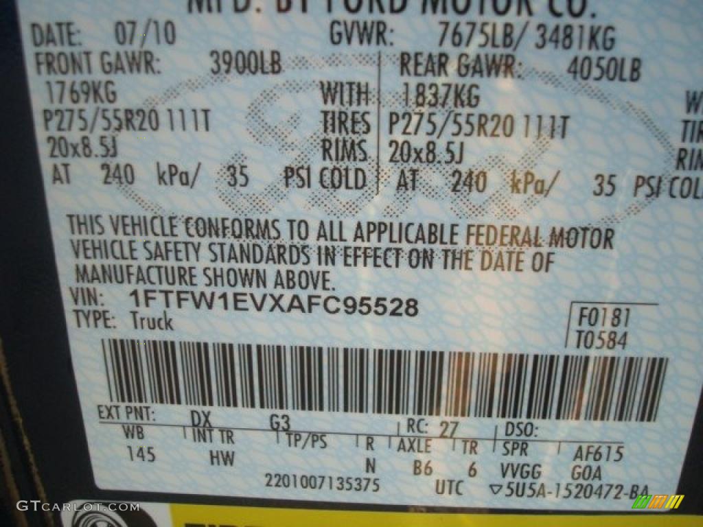 2010 F150 Lariat SuperCrew 4x4 - Dark Blue Pearl Metallic / Medium Stone photo #36