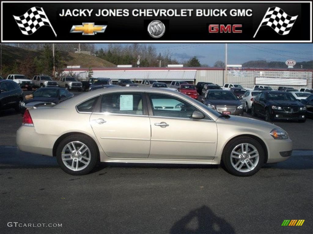 2010 Impala LTZ - Gold Mist Metallic / Neutral photo #1