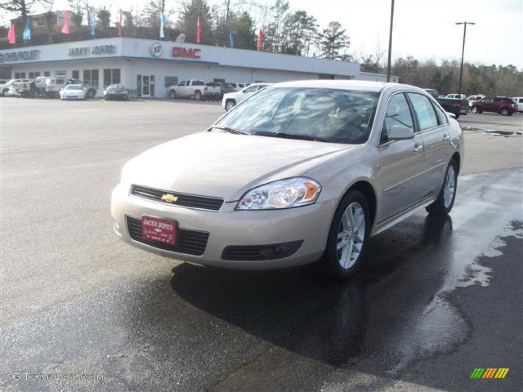 2010 Impala LTZ - Gold Mist Metallic / Neutral photo #4