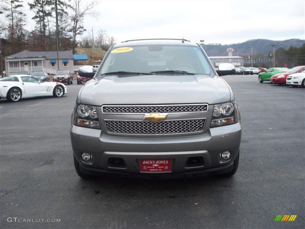 2009 Tahoe LTZ 4x4 - Graystone Metallic / Ebony photo #3