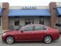 Crimson Roulette Pearl 2006 Infiniti M 35 Sedan