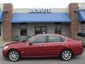 2006 Crimson Roulette Pearl Infiniti M 35 Sedan  photo #1