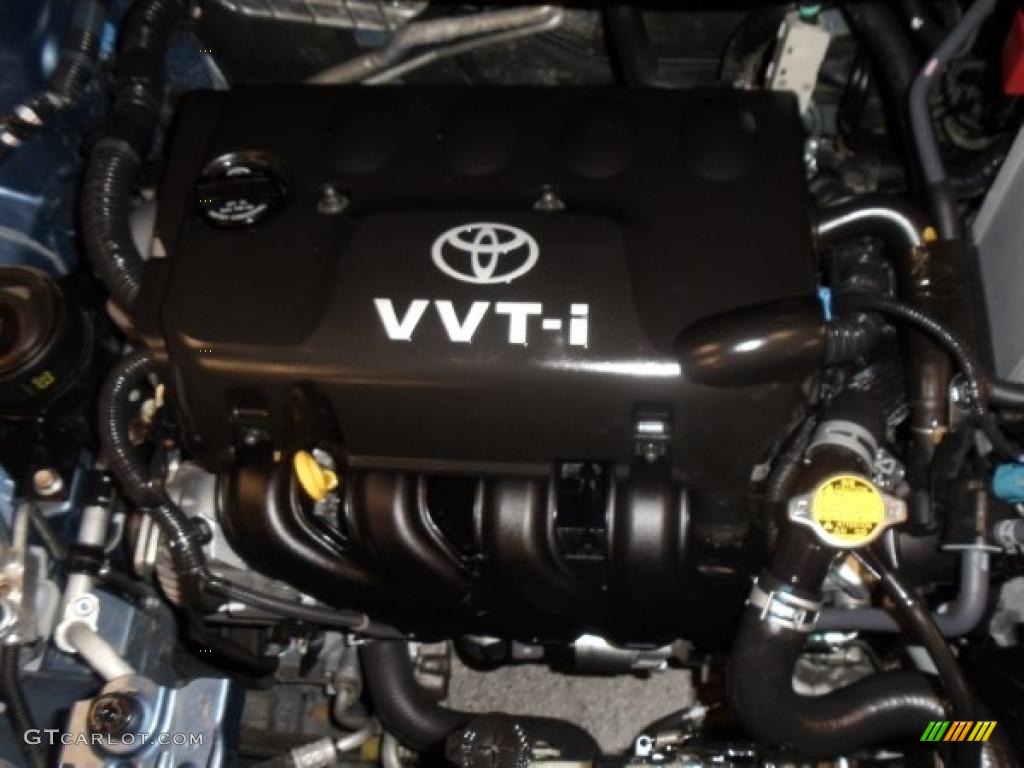 2010 Yaris Sedan - Pacific Blue Metallic / Dark Charcoal photo #20