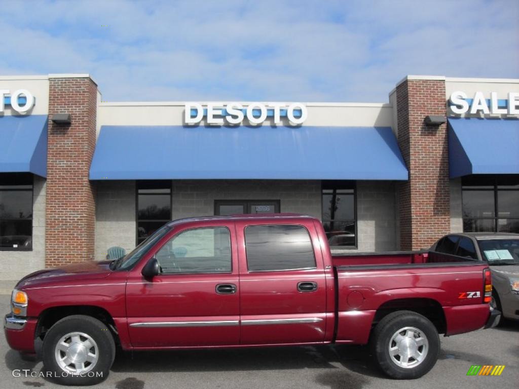 Sport Red Metallic GMC Sierra 1500