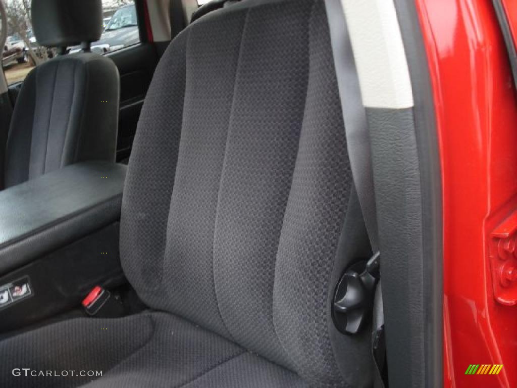 2004 Ram 1500 SLT Sport Quad Cab - Flame Red / Dark Slate Gray photo #9