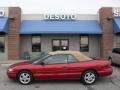Deep Cranberry Pearl 2000 Chrysler Sebring JX Convertible