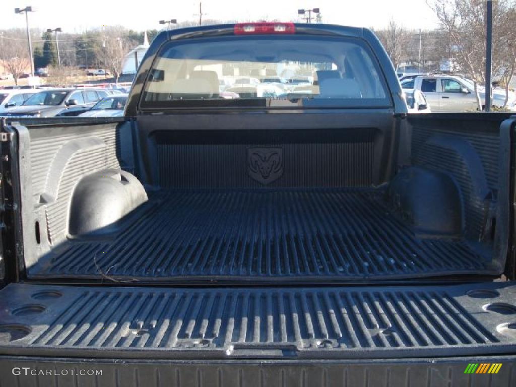 2007 Ram 1500 SLT Quad Cab 4x4 - Brilliant Black Crystal Pearl / Medium Slate Gray photo #13