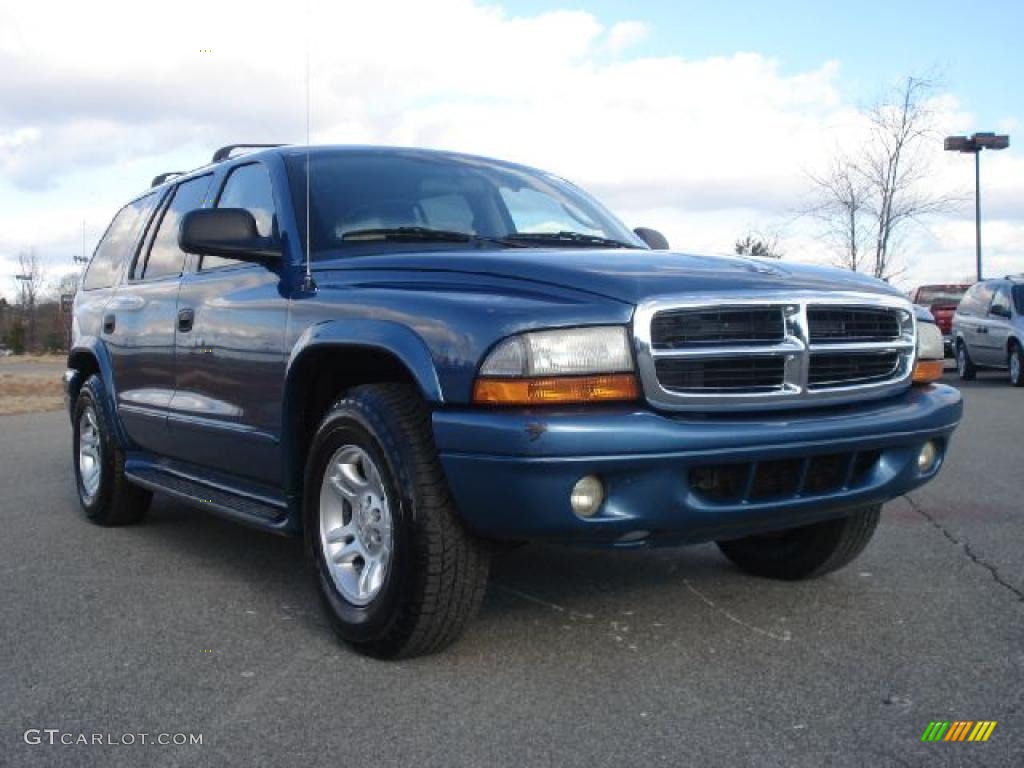 2003 Durango SLT - Atlantic Blue Pearlcoat / Dark Slate Gray photo #1