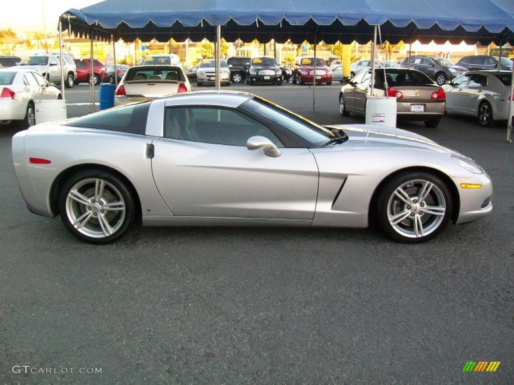 Blade Silver Metallic 2009 Chevrolet Corvette Coupe Exterior Photo #43669479