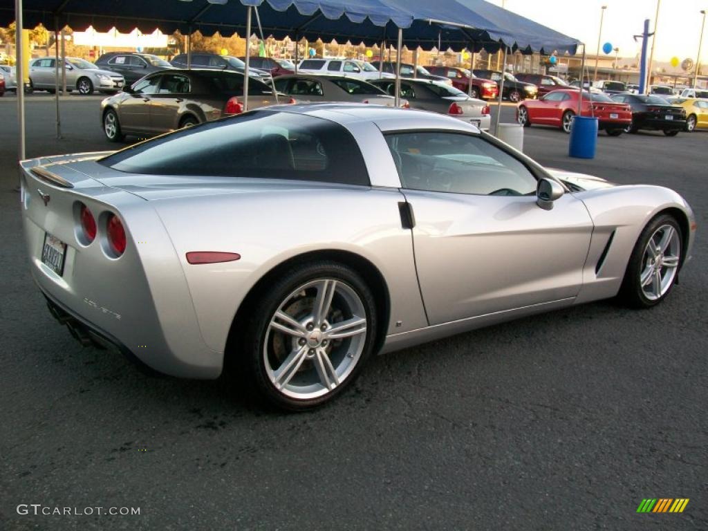 Blade Silver Metallic 2009 Chevrolet Corvette Coupe Exterior Photo #43669495
