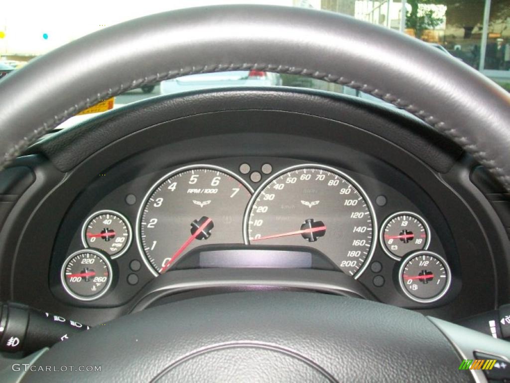 2009 Chevrolet Corvette Coupe Gauges Photo #43669672